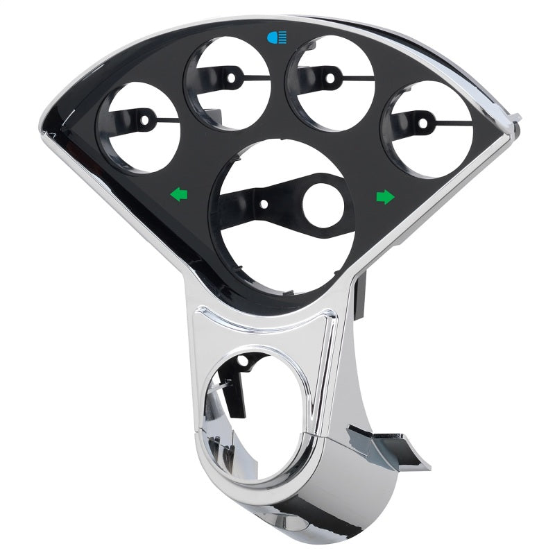 Autometer 55-56 Chevy Cars 5-Gauge Dash Panel (Fits One 3-3/8in Tach & Four 2-1/16in Gauges) - Burkken Auto Parts