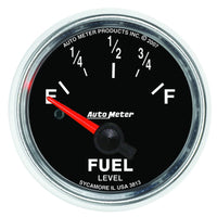 Autometer GS 52mm 0-90 ohms Short Sweep Electronic Fuel Level GM Gauge - Burkken Auto Parts