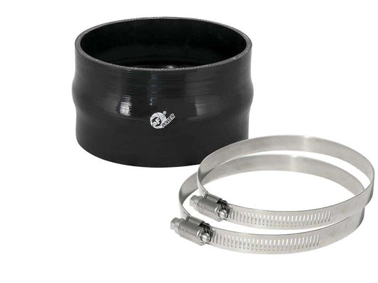 aFe Magnum FORCE Silicone Replacement Coupling Kit 5in ID x 3in Length Straight Coupler w/ Hump - Burkken Auto Parts