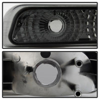 xTune Chevy Silverado 99-02 Amber Reflector Bumper Lights Smoke CBL-JH-CS99-AM-SM - Burkken Auto Parts