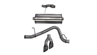 Corsa 2015-2020 Chevy Tahoe/GMC Yukon Cat-Back Exhaust Sport 3in Single Side Twin Black 4in Tips - Burkken Auto Parts
