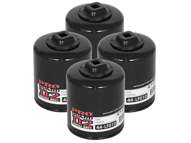 aFe Pro GUARD D2 Oil Filter 00-14 GM Gas Trucks V6 4.3L (4 Pack) - Burkken Auto Parts