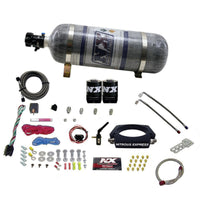 Nitrous Express 2014+ GM 6.2L Truck Nitrous Plate Kit (35-300HP) w/Composite Bottle - Burkken Auto Parts