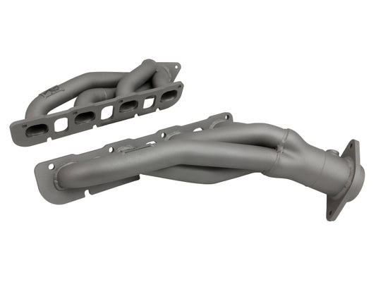 aFe Twisted Steel 304SS Short Header 15-22  Dodge Challenger SC V8-6.2L / 6.4L HEMI Titanium Coating - Burkken Auto Parts
