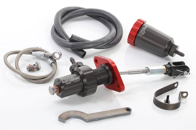 Clutch Masters 02-21 Subaru WRX/STi .75in Bore Master Cylinder Upgrade Kit - Red - Burkken Auto Parts
