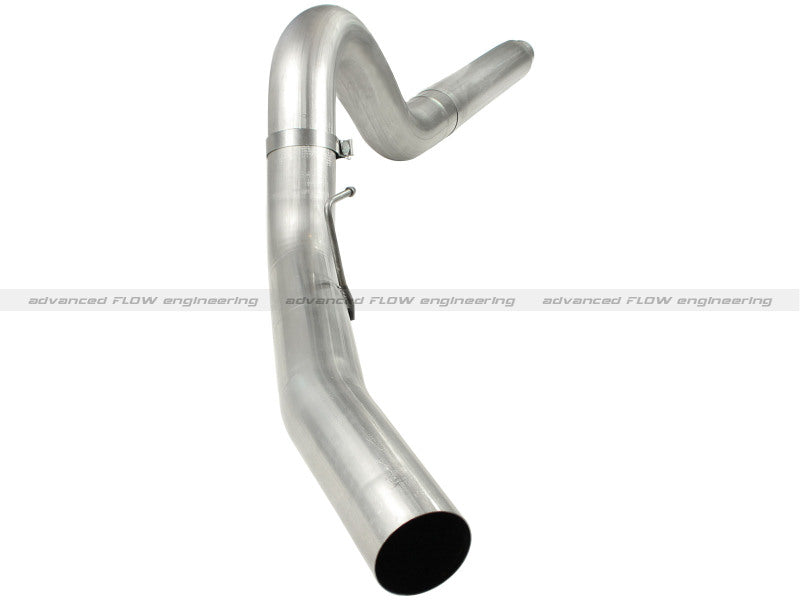 aFe MACHForce XP 5in DPF-Back Stainless Steel Exh Sys, No tip,Ford Diesel Trucks 08-10 V8-6.4L - Burkken Auto Parts
