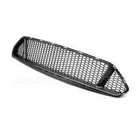 Anderson Composites 2018 Ford Mustang Type-GT Carbon Fiber Upper Grille - Burkken Auto Parts