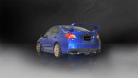 Corsa 2015-2021 Subaru WRX Cat Back Exhaust Black Quad 3.5in Tips *Sport* - Burkken Auto Parts