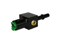 Aeromotive 3/8in Quick Connect with AN-08 port and 1/8in gauge port - Burkken Auto Parts