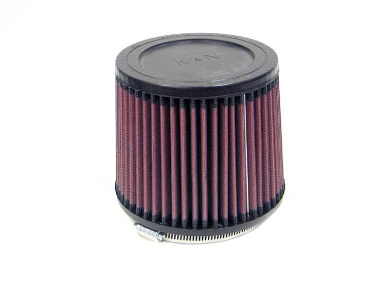 K&N Universal Rubber Filter 4.5in Flange ID / 5.875in Base OD / 5.125in Top OD / 5in Height - Burkken Auto Parts
