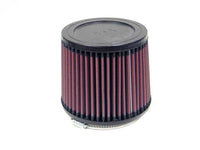 K&N Universal Rubber Filter 4.5in Flange ID / 5.875in Base OD / 5.125in Top OD / 5in Height - Burkken Auto Parts