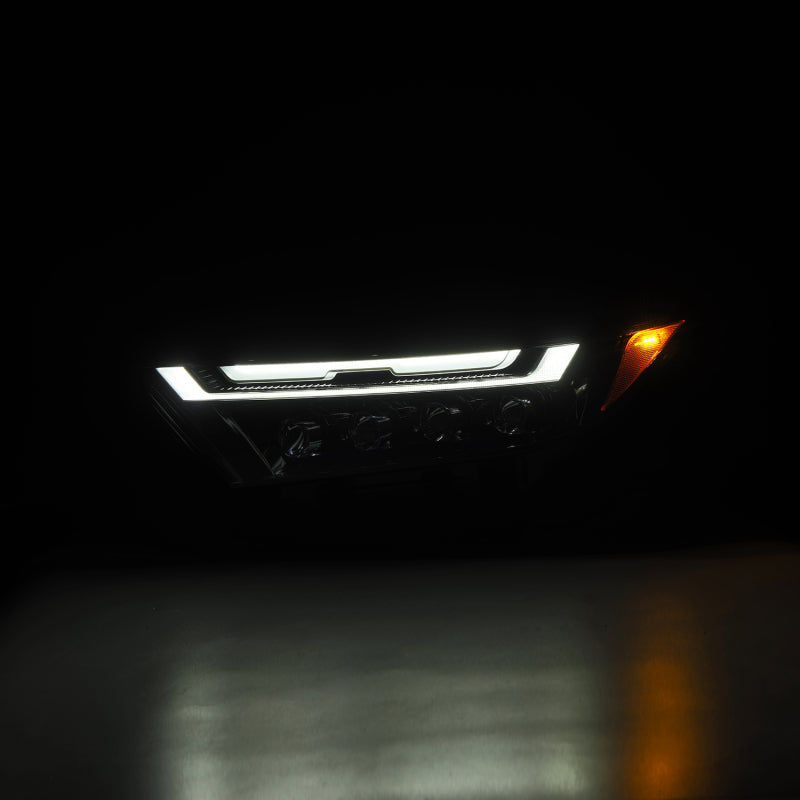 AlphaRex 19-23 Toyota RAV4 NOVA LED Projector Headlights Alpha-Black - Burkken Auto Parts
