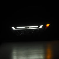 AlphaRex 19-23 Toyota RAV4 NOVA LED Projector Headlights Alpha-Black - Burkken Auto Parts