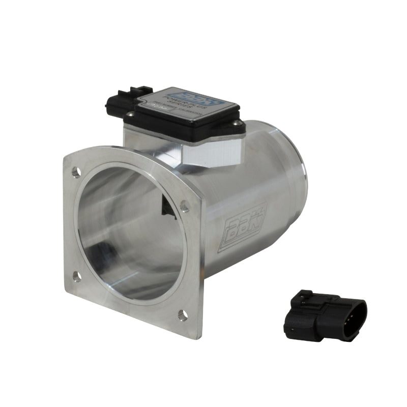 BBK 94-95 Mustang 5.0 Mass Air Meter 76mm 24 lb Inj. Cold Air Calibration CNC Billet Housing - Burkken Auto Parts