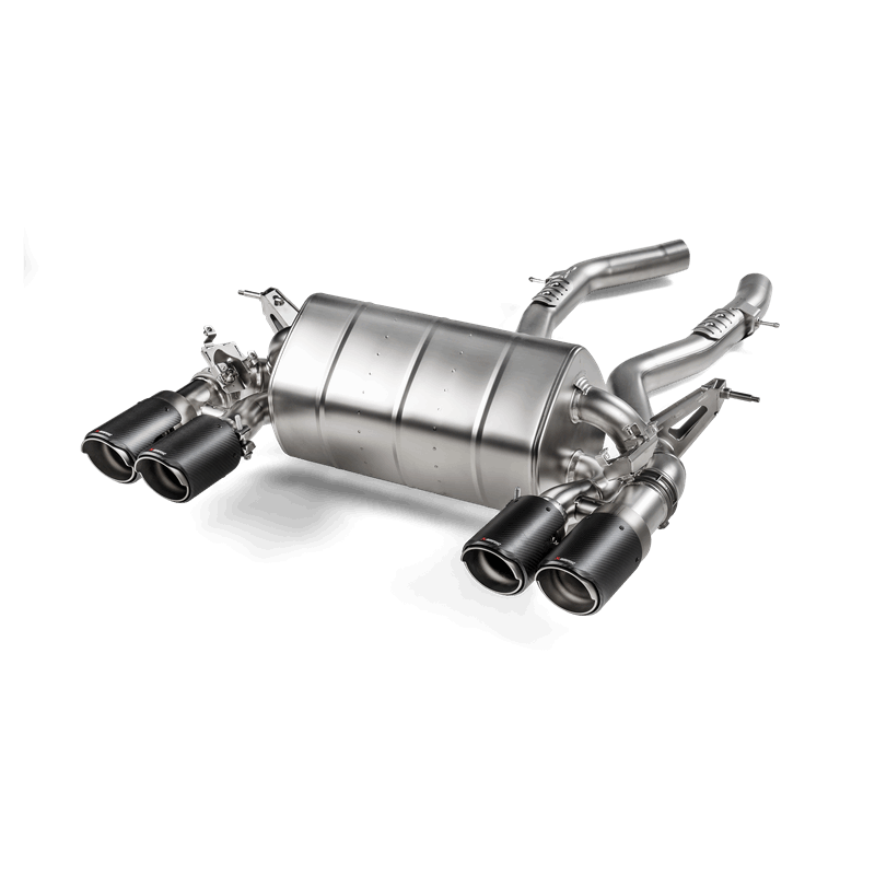 Akrapovic 2018 BMW M4 (F82/F83) Slip-On Line (Titanium) - Burkken Auto Parts