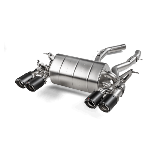 Akrapovic 2018 BMW M4 (F82/F83) Slip-On Line (Titanium) - Burkken Auto Parts