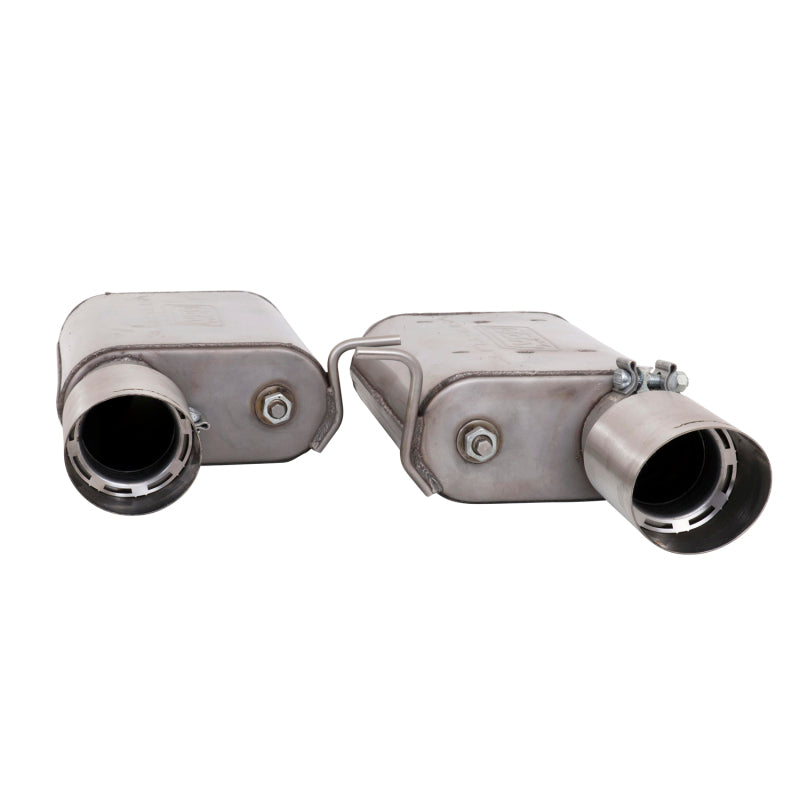 BBK 11-14 Mustang GT VariTune Axle Back Exhaust Kit (Stainless Steel) - Burkken Auto Parts