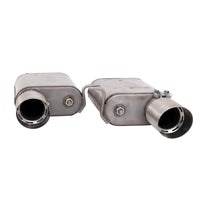 BBK Vari-Tune Axle Back Exhaust Kit 2 Adjustable Performance Mufflers 2-3/4 Pipe 4 in. Tips - Burkken Auto Parts