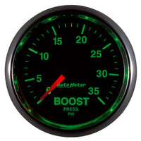 AutoMeter GS 2 1/16 inch 35PSI Mechanical Boost Gauge - Burkken Auto Parts
