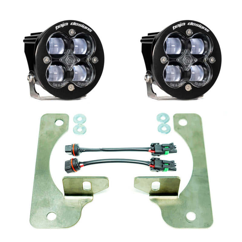 Baja Designs 18+ Wrangler JL Rubicon Squadron-R Fog Light & Fog Pocket Kit - Burkken Auto Parts
