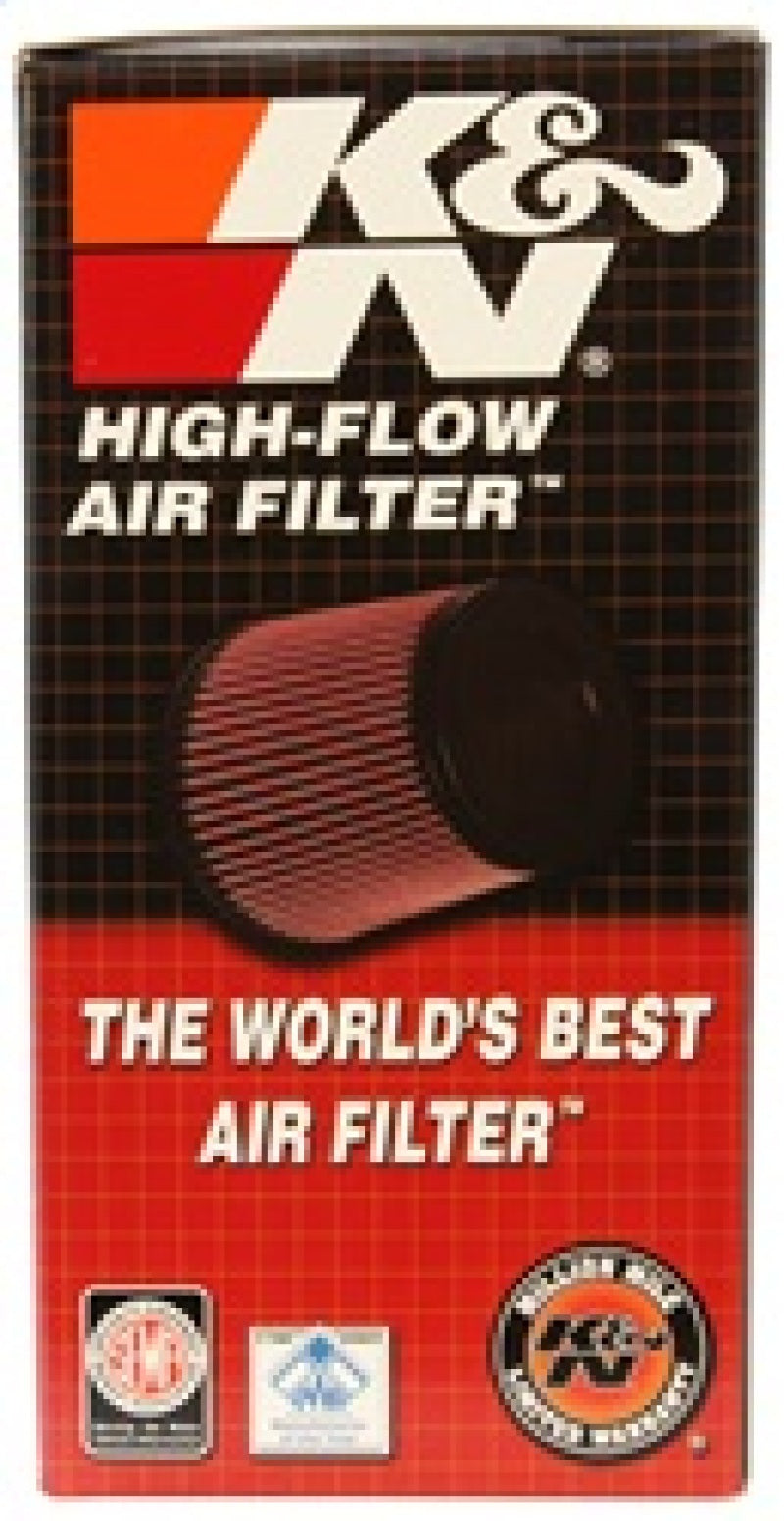 K&N Filter Universal Rubber Filter 2 7/16 inch 20 Degree Flange 3 3/4 inch OD 6 inch Height - Burkken Auto Parts