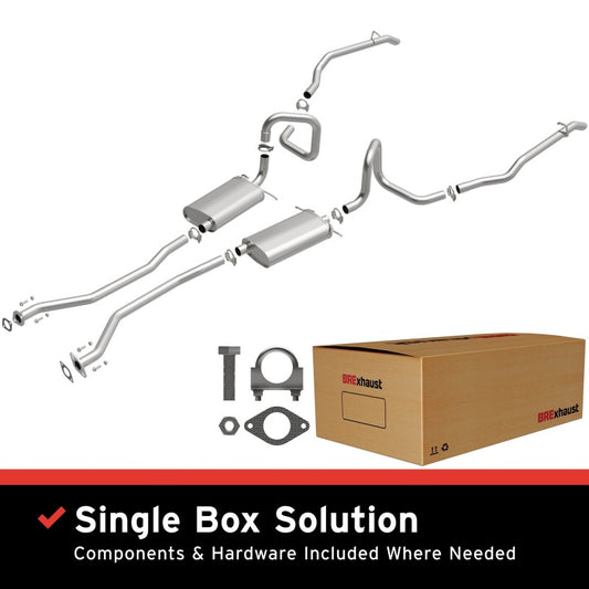 MagnaFlow BRE Exhaust Kit 98-02 Ford Crown Victoria 4.6L - Burkken Auto Parts