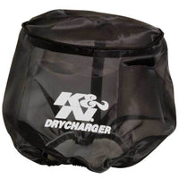 K&N Drycharger Round Tapered Black Filter Wrap - Burkken Auto Parts