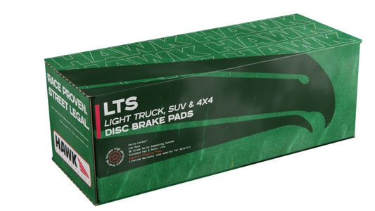 Hawk 18-Up Jeep Wrangler JL Rear LTS Street Brake Pads