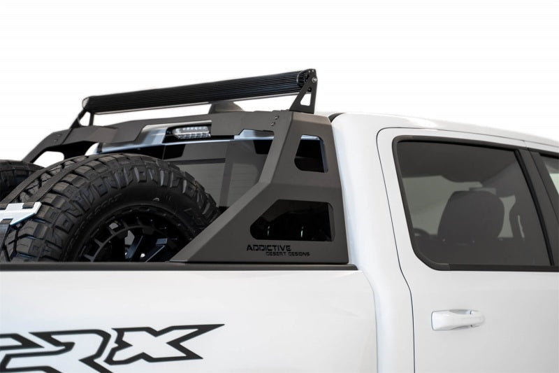 Addictive Desert Designs 2021 Dodge Ram 1500 TRX Stealth Fighter Chase Rack - Hammer Black - Burkken Auto Parts