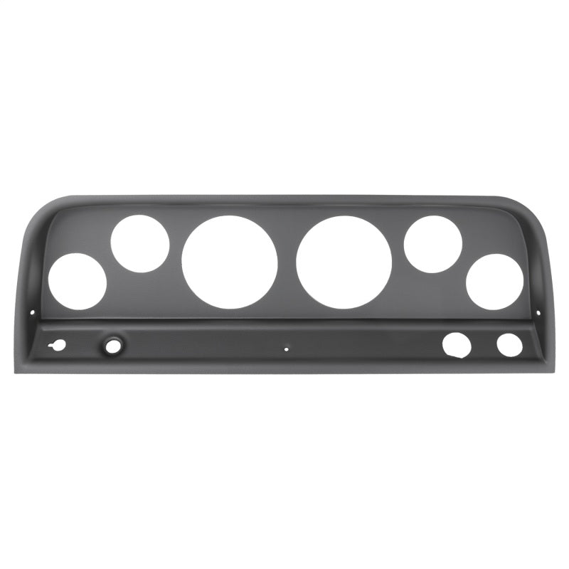 Autometer 64-66 Chevrolet Truck Direct Fit (2 3-3/8in. & 4 2-1/16in.) Gauge Mount - Black Finish - Burkken Auto Parts