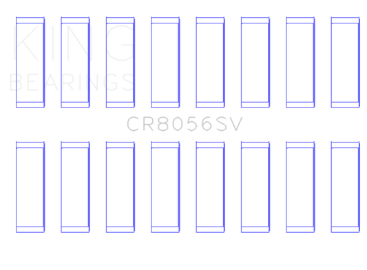 King Engine Bearings Ford 6.7 Power Stroke V8 Diesel (Size 0.05) Connecting Rod Bearing Set