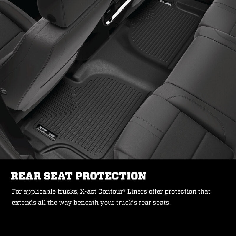 Husky Liners 2025 Chevrolet Equinox X-Act Contour Black Front Floor Liners - Burkken Auto Parts