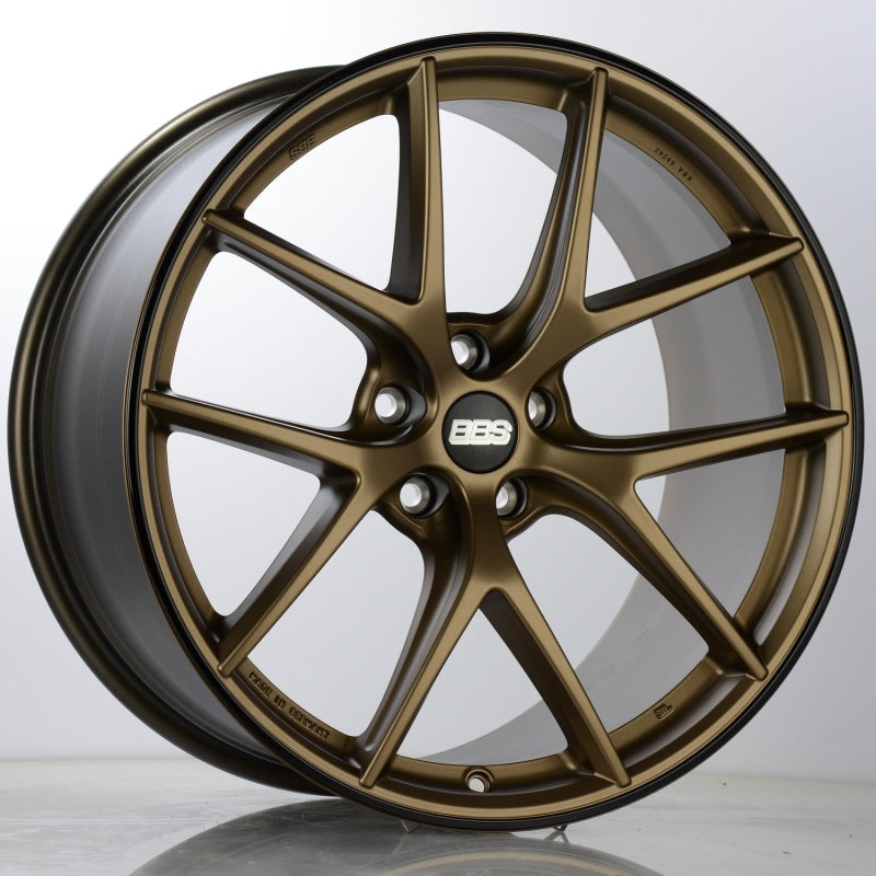 BBS CI-R 19x9 5x120 ET44 Bronze Rim Protector Wheel -82mm PFS/Clip Required - Burkken Auto Parts