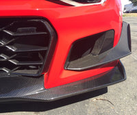 Anderson Composites 17-18 Chevrolet Camaro 1LE Carbon Fiber Type LE Air Duct Bezels - Burkken Auto Parts