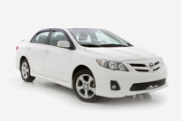 AVS 09-13 Toyota Corolla Ventvisor In-Channel Front & Rear Window Deflectors 4pc - Smoke - Burkken Auto Parts