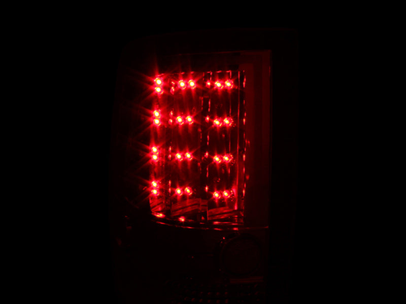 ANZO 2009-2015 Dodge Ram 1500 LED Taillights Black - Burkken Auto Parts