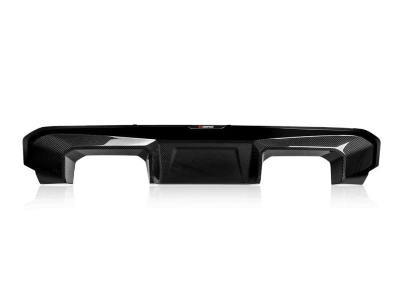 Akrapovic 21-22 BMW M3 (G80) / M4 (G82, G83) Rear Carbon Fiber Diffuser - High Gloss Black - Burkken Auto Parts