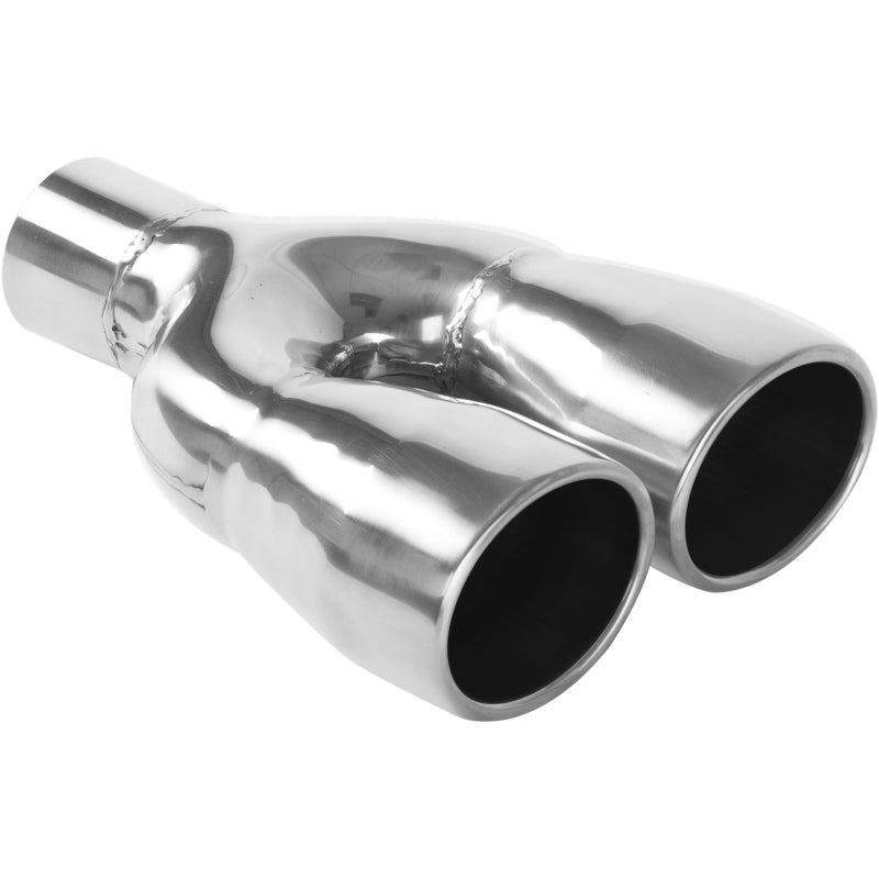 MagnaFlow Tip 1-Pk Dual Oval DW RE 3x3.75x10 - Burkken Auto Parts