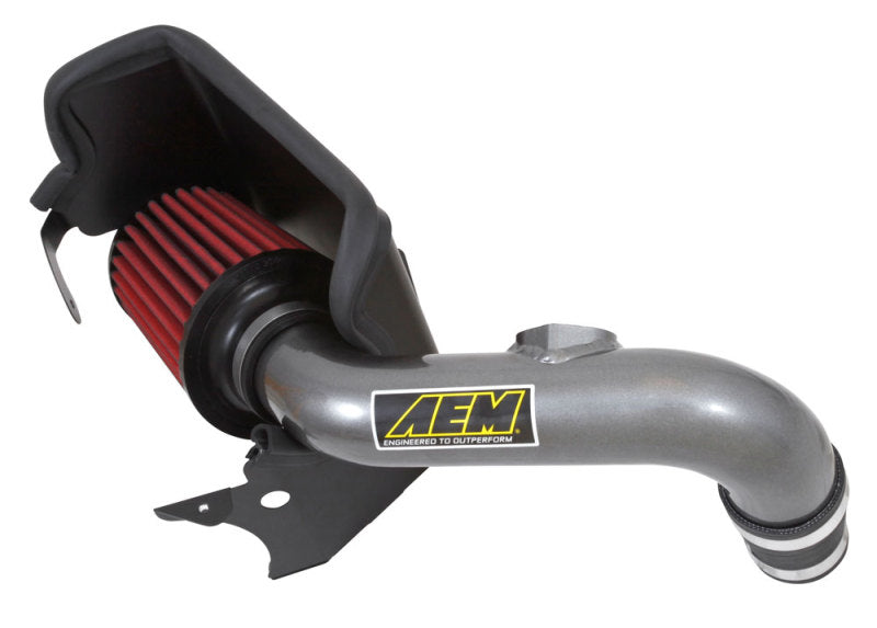 AEM 12-16 Chevrolet Sonic 1.4L L4 Gunmetal Gray Cold Air Intake - Burkken Auto Parts