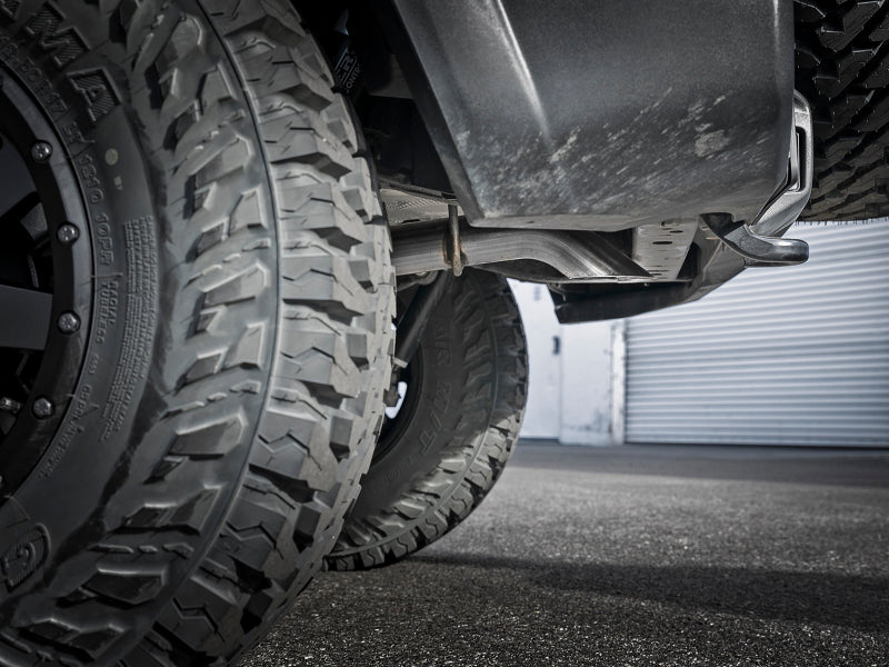 aFe MACH Force-Xp 2.5in 409SS Axle-Back Hi-Tuck Exhaust System 18-20 Jeep Wrangler (JL) V6 3.6L - Burkken Auto Parts