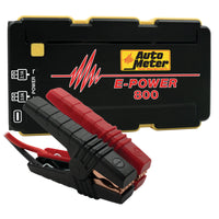 Autometer Jump Starter 12V Emergency Battery Pack 800A Peak/2220 MAH - Burkken Auto Parts