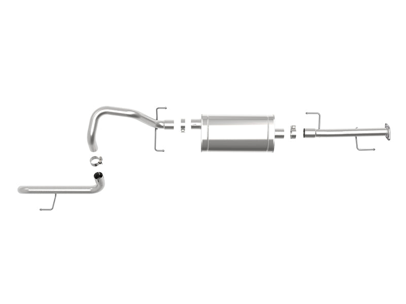 aFe MACH Force-XP 2.5in 409 SS Cat-Back Hi-Tuck Exhaust - 10-19 Toyota 4Runner V6-4.0L - Burkken Auto Parts