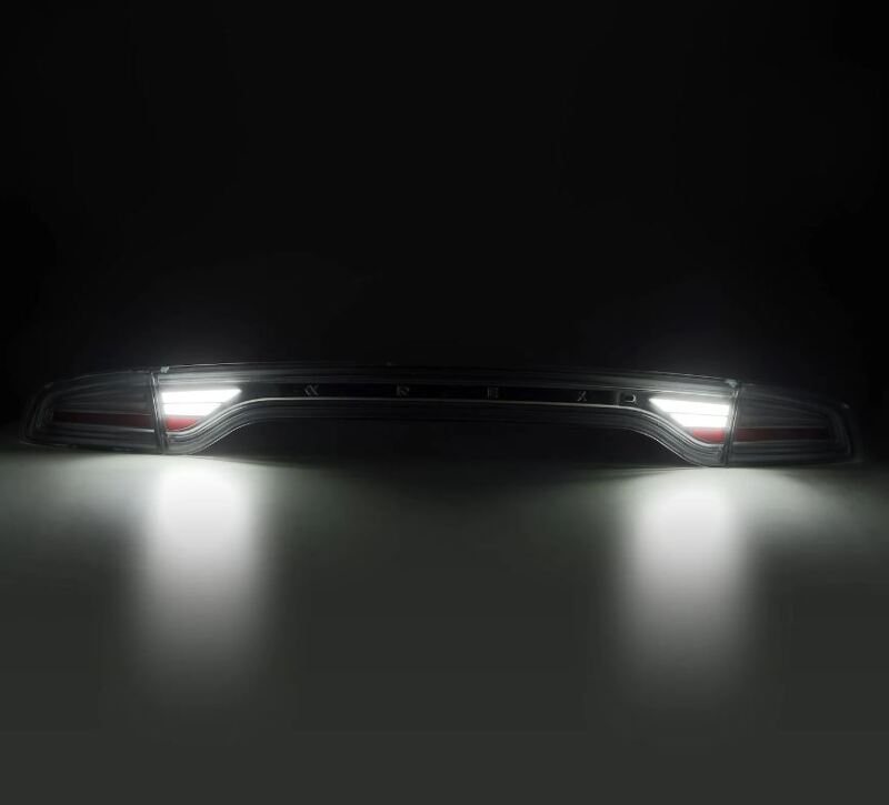 AlphaRex 15-23 Dodge Charger Nova-Series LED Tail Lights - Black - Burkken Auto Parts