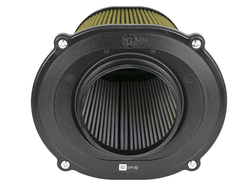 aFe Quantum Pro-Guard 7 Air Filter Inverted Top - 5in Flange x 8in Height - Oiled PG7 - Burkken Auto Parts