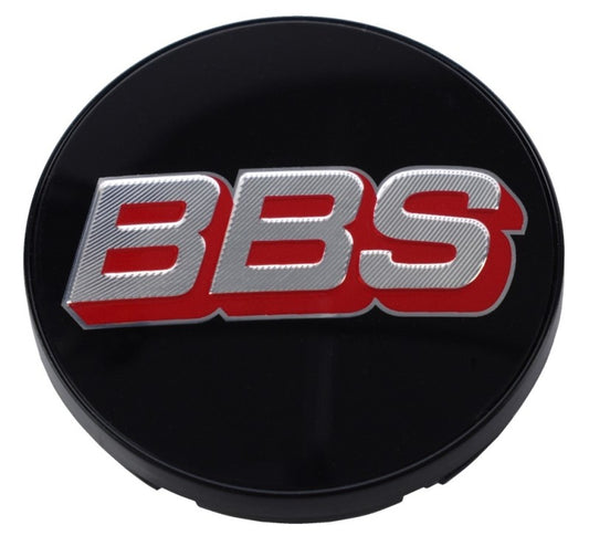 BBS Center Cap 56mm Black/Silver/Red - Burkken Auto Parts