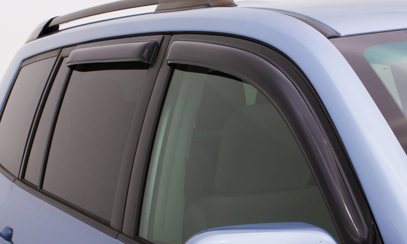 AVS 21-22 Chevrolet Trailblazer Ventvisor Outside Mount Window Deflectors 4pc - Smoke - Burkken Auto Parts