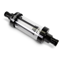 Edelbrock 3/8in i.d. Hose Clear View Fuel Filter - Burkken Auto Parts