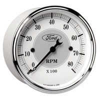Autometer 3 1/8in In-Dash 8000 RPM Incandescent Flood Lit Tachometer - Burkken Auto Parts