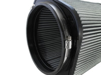 aFe MagnumFLOW Pro DRY S Universal Air Filter 7.13in F x (8.75 x 8.75)in B x 7in T(Inv) x 6.75in H - Burkken Auto Parts