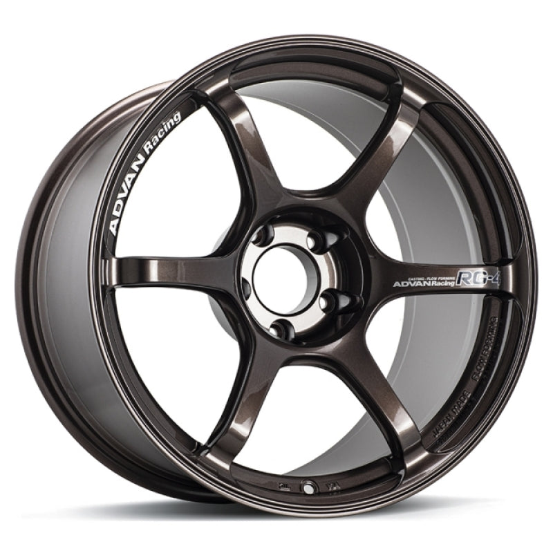 Advan RG-4 17X9.0 +35 5-114.3 Racing Copper Bronze Wheel - Burkken Auto Parts